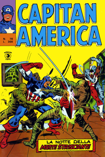 Cover for Capitan America (Editoriale Corno, 1973 series) #78