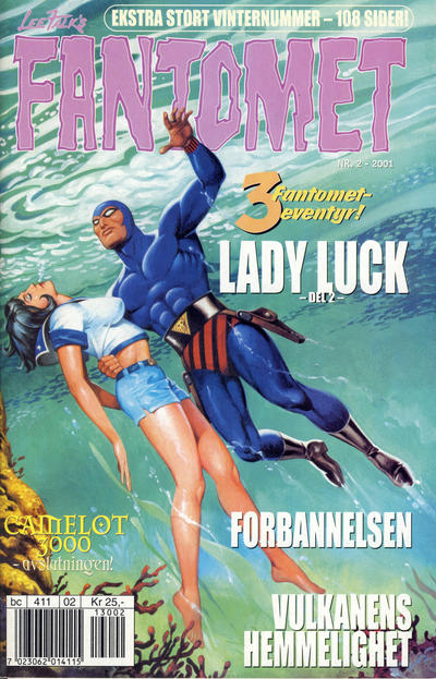 Cover for Fantomet (Hjemmet / Egmont, 1998 series) #2/2001