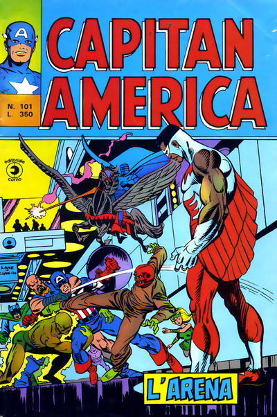 Cover for Capitan America (Editoriale Corno, 1973 series) #101