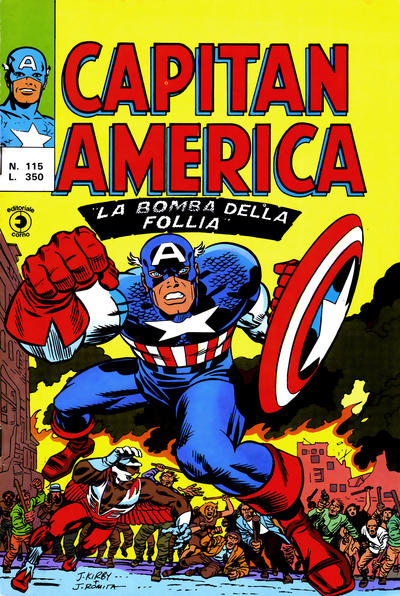 Cover for Capitan America (Editoriale Corno, 1973 series) #115