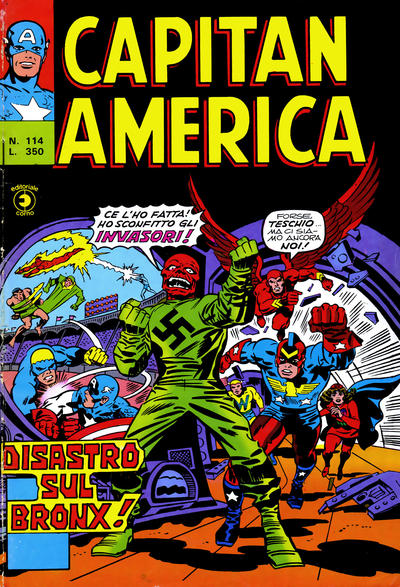 Cover for Capitan America (Editoriale Corno, 1973 series) #114