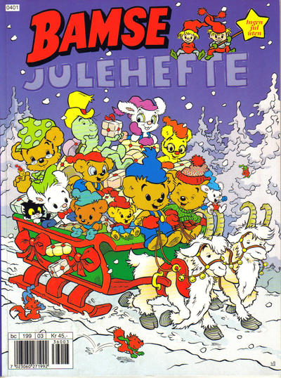 Cover for Bamses Julehefte (Hjemmet / Egmont, 1991 series) #2003