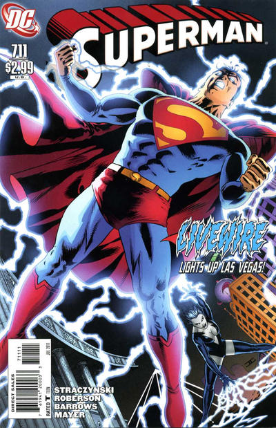 Cover for Superman (DC, 2006 series) #711 [Direct Sales]
