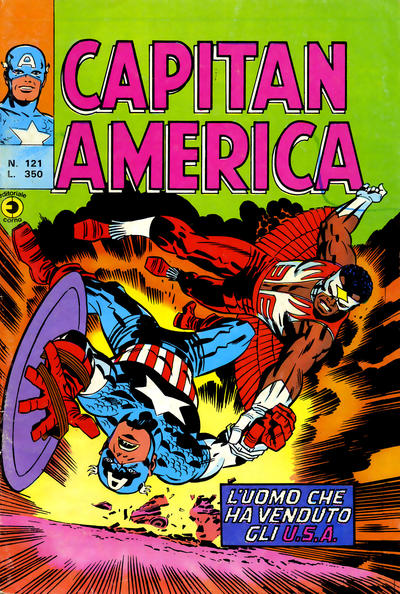 Cover for Capitan America (Editoriale Corno, 1973 series) #121
