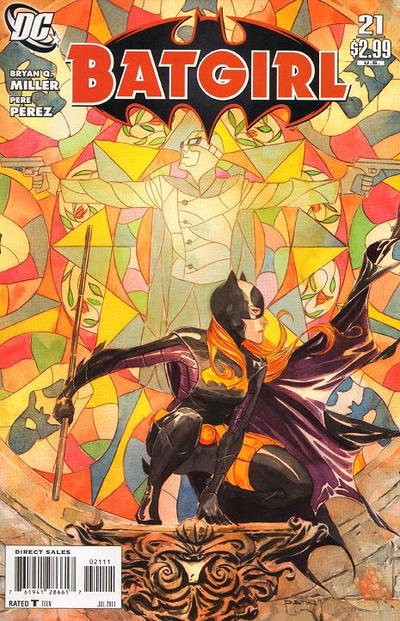 Cover for Batgirl (DC, 2009 series) #21 [Direct Sales]