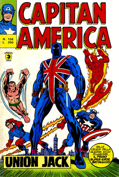 Cover for Capitan America (Editoriale Corno, 1973 series) #126