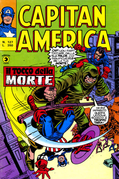 Cover for Capitan America (Editoriale Corno, 1973 series) #127