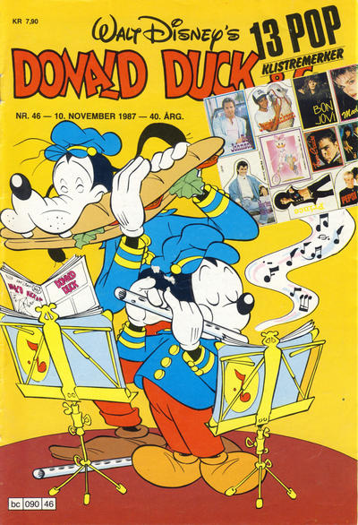 Cover for Donald Duck & Co (Hjemmet / Egmont, 1948 series) #46/1987