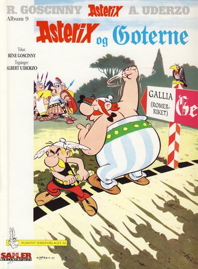 Cover for Asterix [Seriesamlerklubben] (Hjemmet / Egmont, 1998 series) #9 - Asterix og goterne