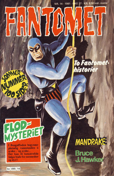 Cover for Fantomet (Semic, 1976 series) #14/1981