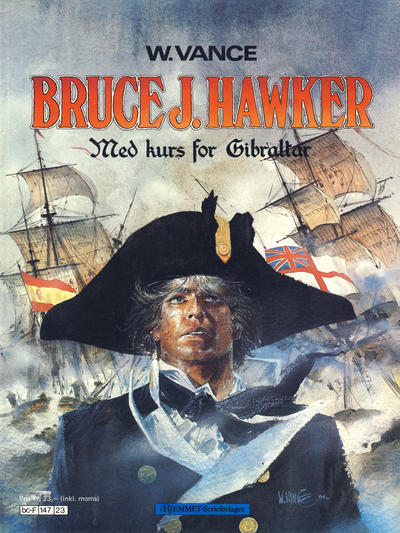Cover for Bruce J. Hawker (Hjemmet / Egmont, 1985 series) #1 [Reutsendelse]