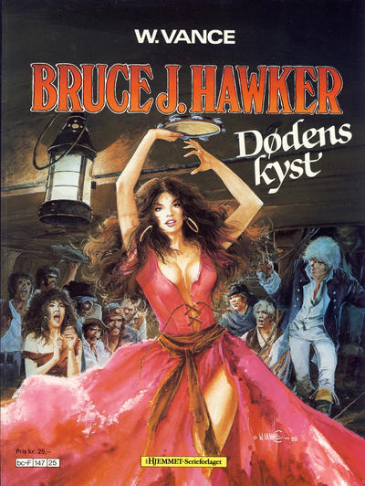 Cover for Bruce J. Hawker (Hjemmet / Egmont, 1985 series) #2 [Reutsendelse]