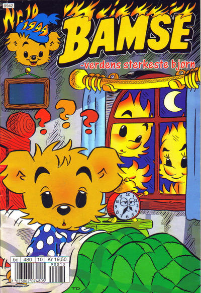 Cover for Bamse (Hjemmet / Egmont, 1991 series) #10/1999