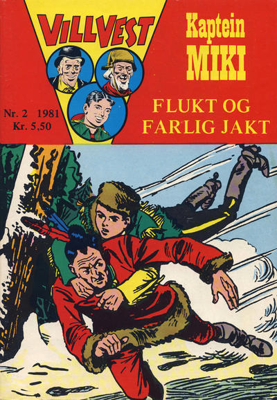Cover for Vill Vest (Serieforlaget / Se-Bladene / Stabenfeldt, 1953 series) #2/1981