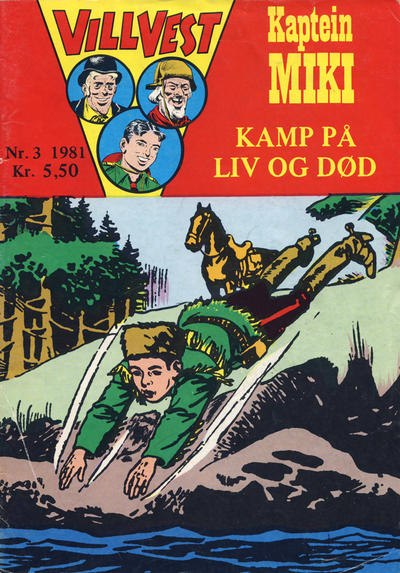 Cover for Vill Vest (Serieforlaget / Se-Bladene / Stabenfeldt, 1953 series) #3/1981