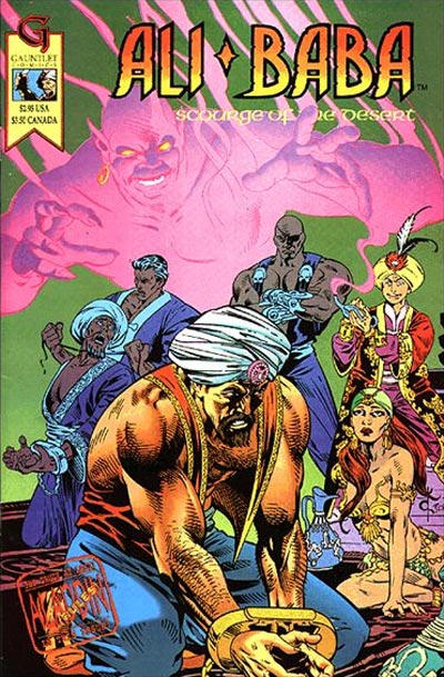 Cover for Ali Baba: Scourge of the Desert (Caliber Press, 1992 series) #2