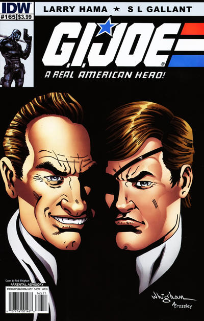 Cover for G.I. Joe: A Real American Hero (IDW, 2010 series) #165 [Cover B]