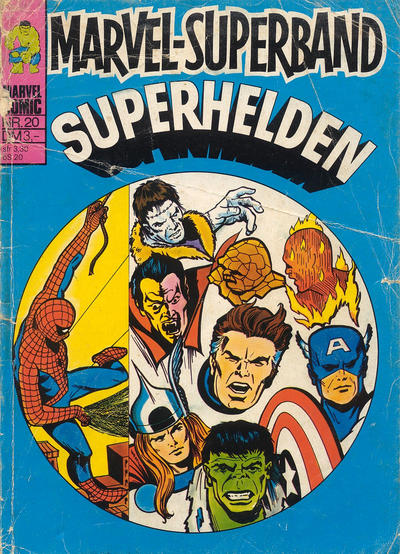 Cover for Marvel-Superband Superhelden (BSV - Williams, 1975 series) #20