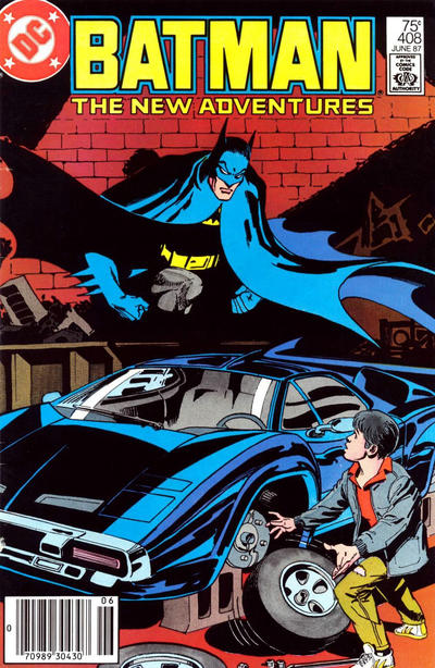 Cover for Batman (DC, 1940 series) #408 [Newsstand]