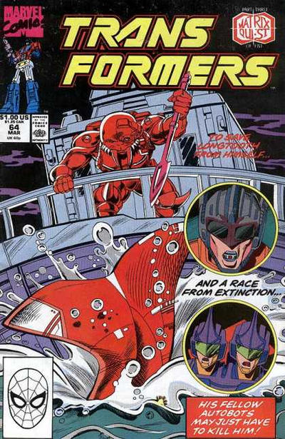 Cover for The Transformers (Marvel, 1984 series) #64 [Direct]