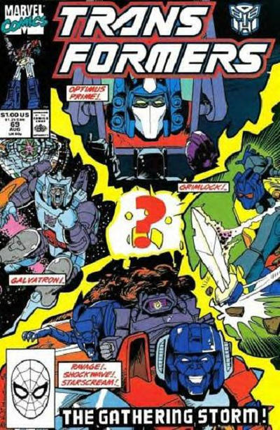 Cover for The Transformers (Marvel, 1984 series) #69 [Direct]