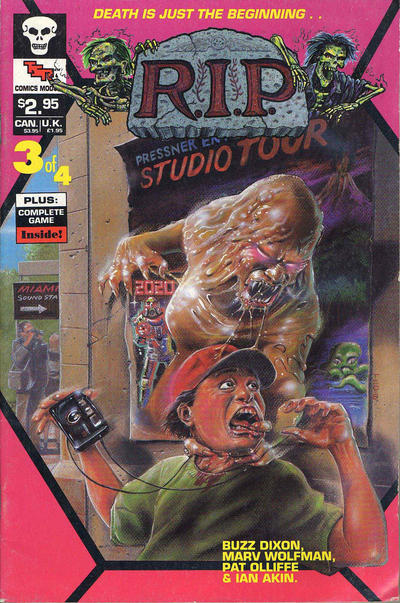 Cover for R.I.P. Comics Module (TSR, 1990 series) #3
