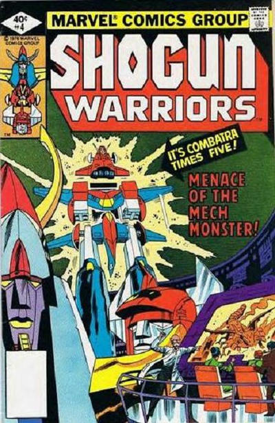 Cover for Shogun Warriors (Marvel, 1979 series) #4 [Whitman]