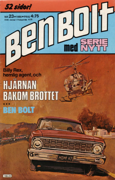 Cover for Serie-nytt [delas?] (Semic, 1970 series) #23/1980