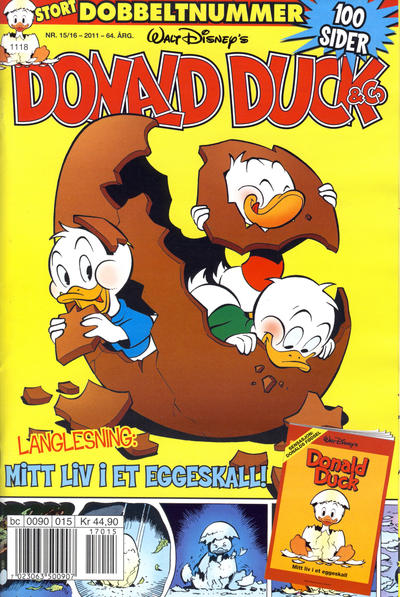 Cover for Donald Duck & Co (Hjemmet / Egmont, 1948 series) #15-16/2011