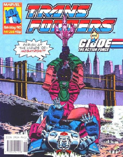 Cover for The Transformers (Marvel UK, 1984 series) #268