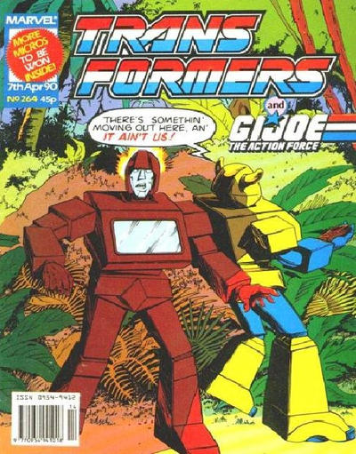 Cover for The Transformers (Marvel UK, 1984 series) #264