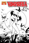 Cover Thumbnail for Vampirella (2010 series) #2 [Paul Renaud "Black & White" Retailer Incentive]