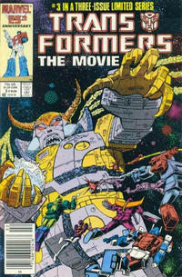 Cover Thumbnail for Transformers: The Movie (Marvel, 1986 series) #3 [Newsstand]