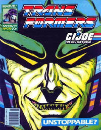 Cover for The Transformers (Marvel UK, 1984 series) #295