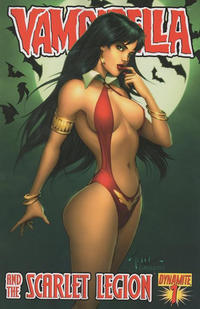 Cover Thumbnail for Vampirella and the Scarlet Legion (Dynamite Entertainment, 2011 series) #1 [J. Scott Campbell (50%)]