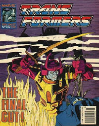 Cover Thumbnail for The Transformers (Marvel UK, 1984 series) #332