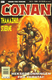 Cover Thumbnail for Conan (Bladkompaniet / Schibsted, 1990 series) #5/1996
