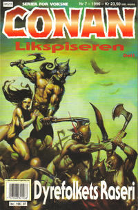 Cover Thumbnail for Conan (Bladkompaniet / Schibsted, 1990 series) #7/1996