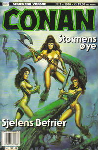 Cover Thumbnail for Conan (Bladkompaniet / Schibsted, 1990 series) #9/1996
