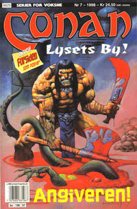 Cover Thumbnail for Conan (Bladkompaniet / Schibsted, 1990 series) #7/1998