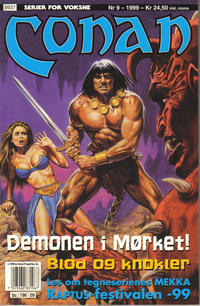 Cover Thumbnail for Conan (Bladkompaniet / Schibsted, 1990 series) #9/1999
