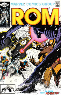 Cover for Rom (Marvel, 1979 series) #18 [Direct]