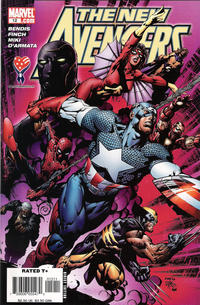 Cover for New Avengers (Marvel, 2005 series) #12 [Direct Edition]