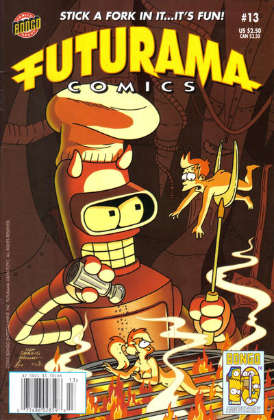 Cover for Bongo Comics Presents Futurama Comics (Bongo, 2000 series) #13 [Newsstand]