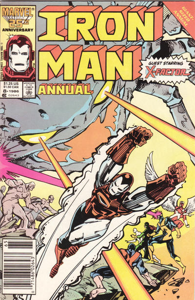Cover for Iron Man Annual (Marvel, 1976 series) #8 [Newsstand]