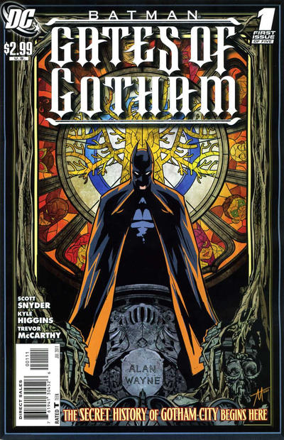 Cover for Batman: Gates of Gotham (DC, 2011 series) #1
