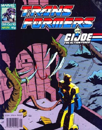 Cover for The Transformers (Marvel UK, 1984 series) #291