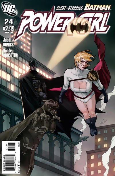 Cover for Power Girl (DC, 2009 series) #24 [Direct Sales]