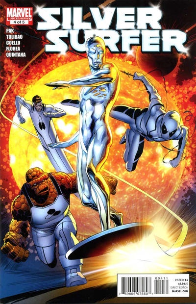 Cover for Silver Surfer (Marvel, 2011 series) #4