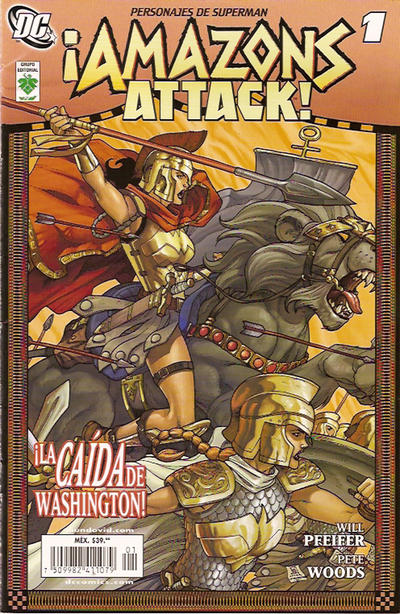 Cover for Amazons Attack! (Grupo Editorial Vid, 2008 series) #1